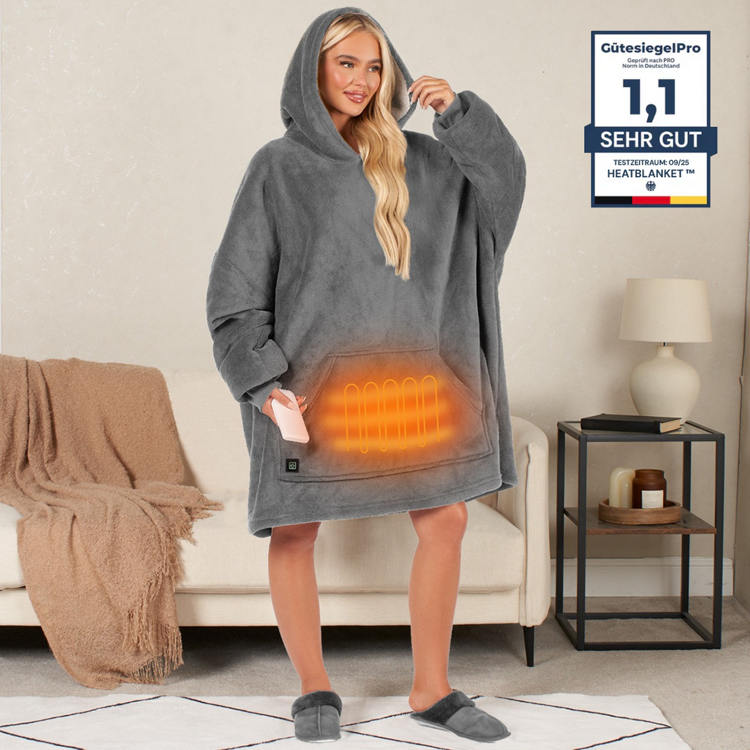 HeatBlanket™ - Beheizbare Decke zum anziehen - Unisex
